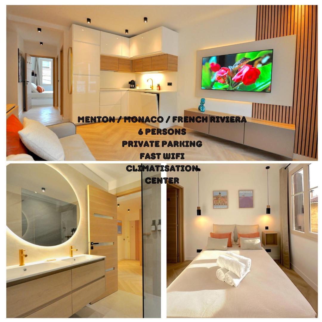 Appartement Gpf1 Monaco # - 6 Persons - Hypercenter - Private Parking - Full Renovated - 2 Bedrooms - Clim - Fast Wifi - Sun And